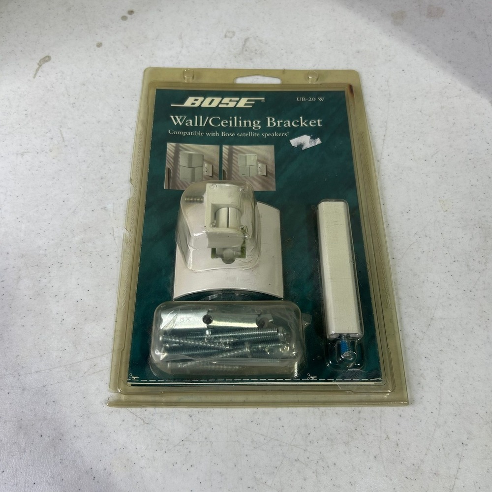 Bose UB-20 W Wall Ceiling Bracket for Acoustimass Lifestyle 3-2-1 Speakers White